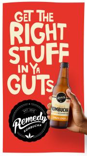 Remedy Kombucha: Get the Right Stuff in ya Guts